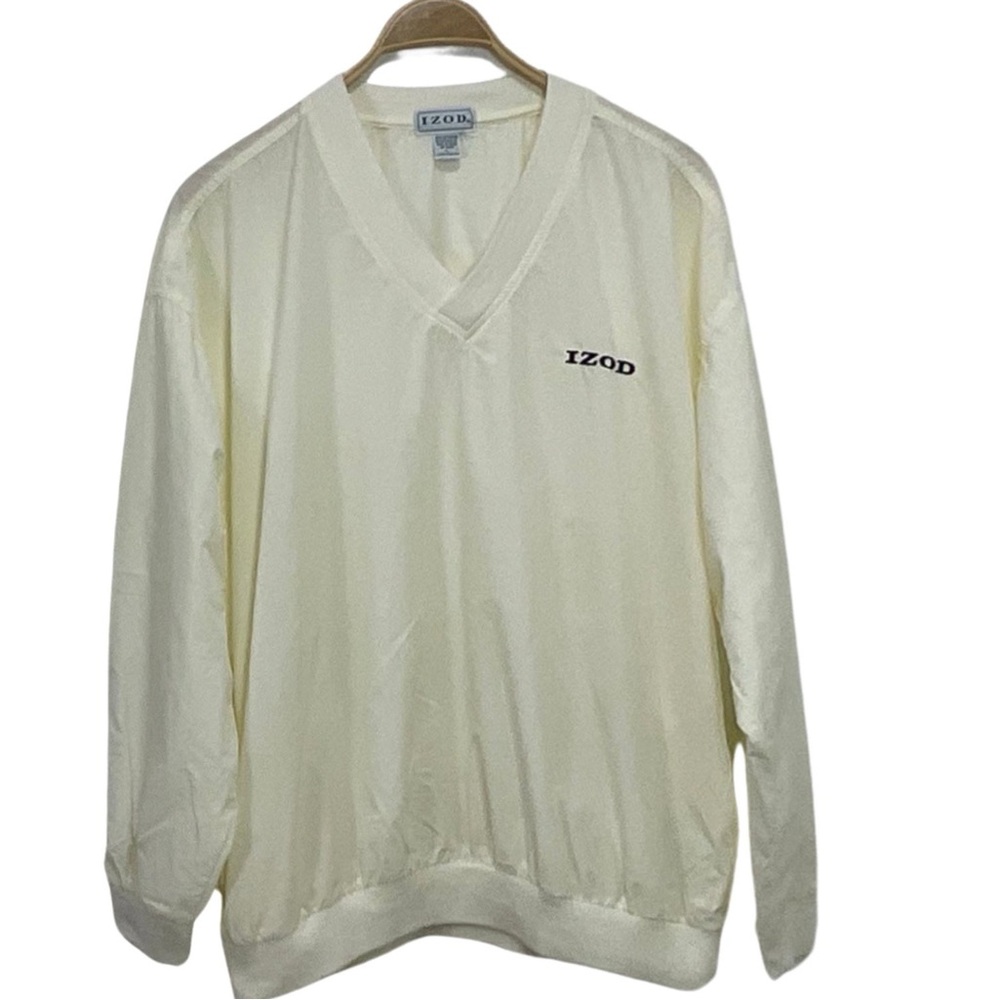 IZOD Men’s Nylon Golf V-Neck Pullover